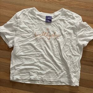 Healthy Skin White Short Sleeve Tee